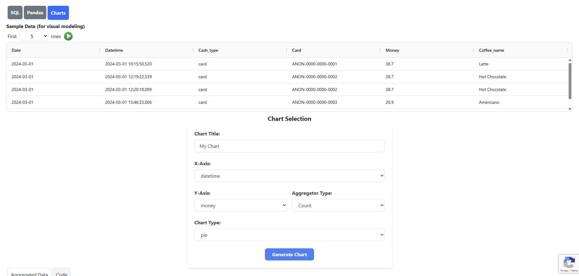 Load API/MCP data from Explorer - Execute SQL, Panda functions